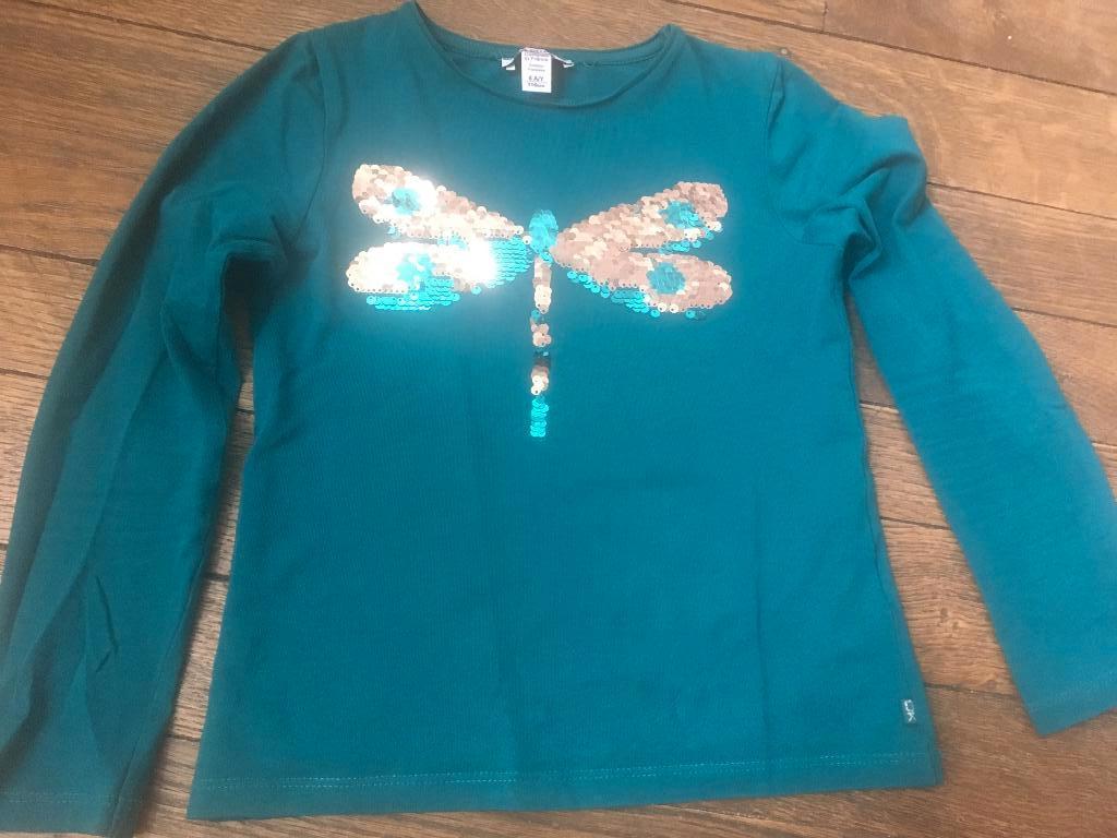 Tee-shirt à sequins Okaidi - Fille 6 ans, Enlèvement, Utilisé, Fille, Okaidi