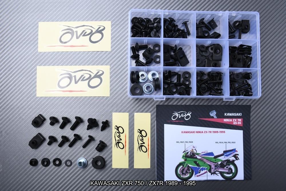 Kit visserie spécifique pour KAWASAKI ZXR 750 ZX7R 1989 1995, Motos, Enlèvement ou Envoi, Neuf