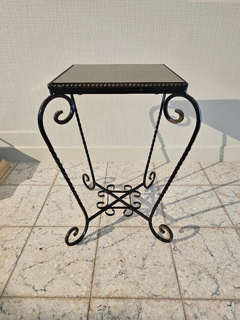 vintage smeedijzeren tafeltje, Ophalen