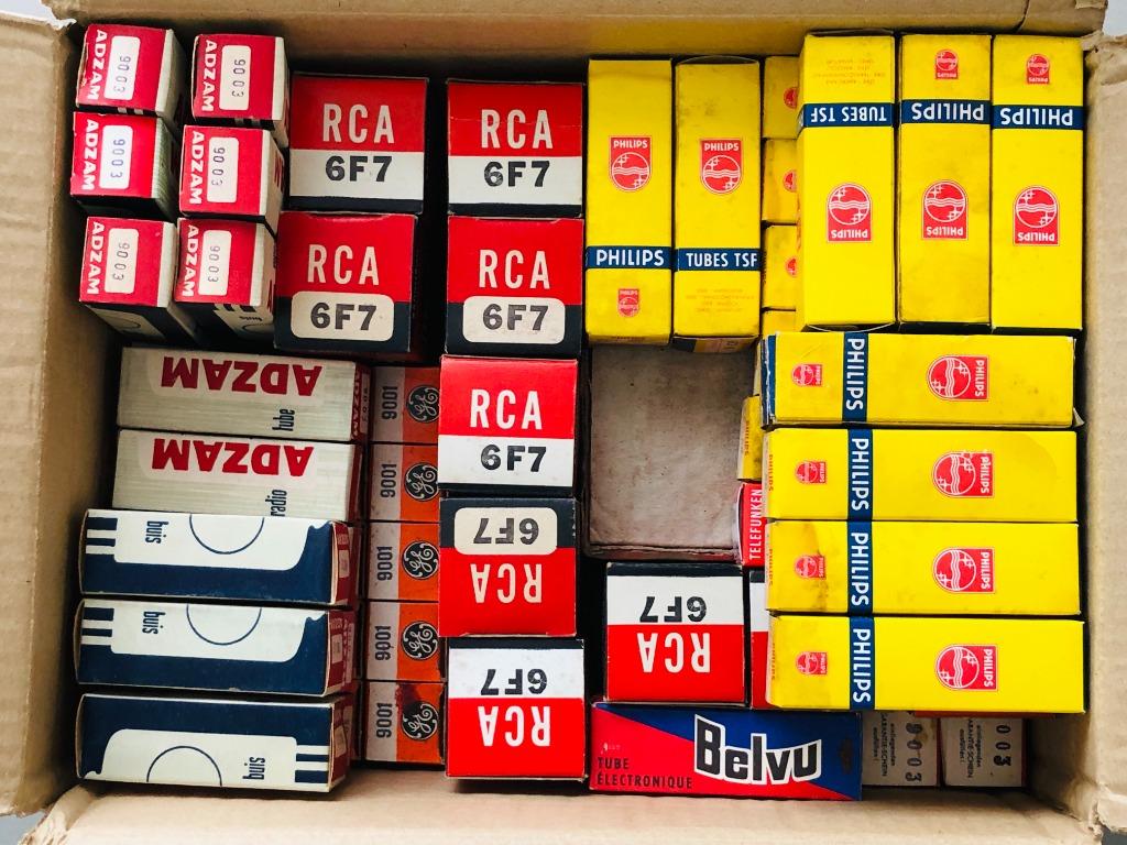 Tubes radio ECF86 PCF86 6F7 9001 9003 9006 (NOS), Ophalen of Verzenden, Nieuw