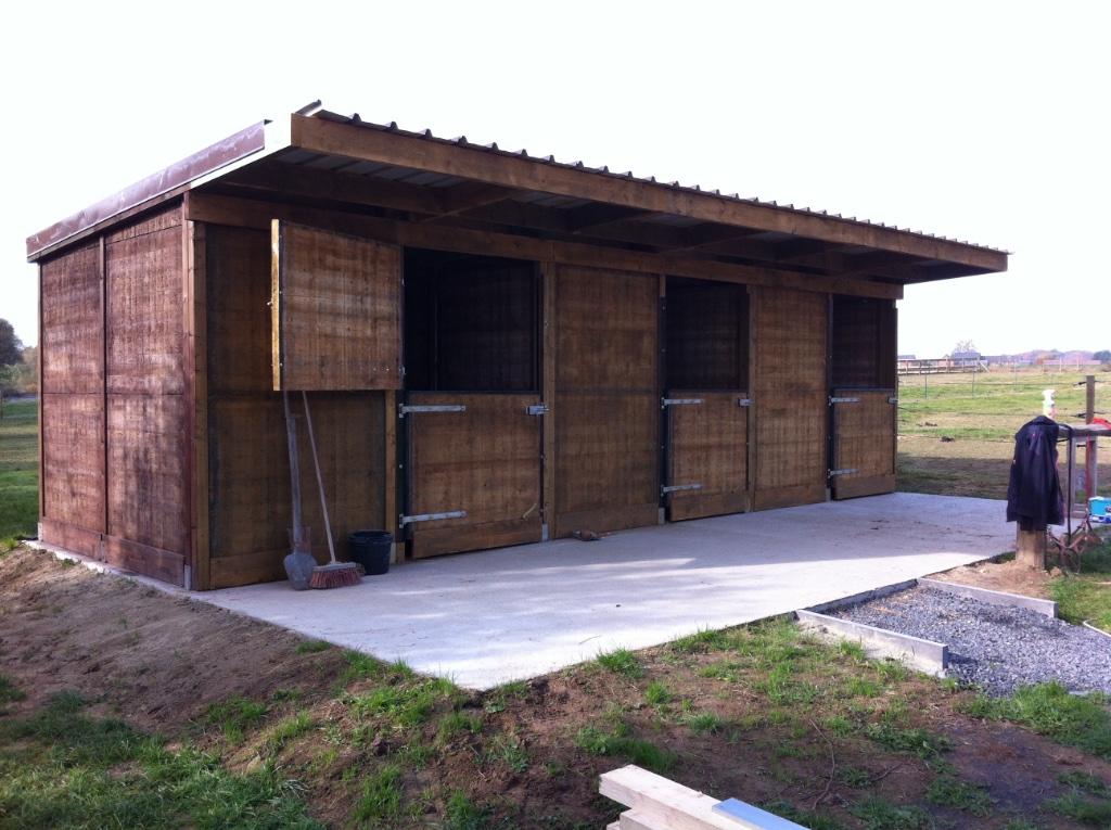 paardenstallen schuilhokken, Dieren en Toebehoren, Stalling en Weidegang, Stalling, 4 paarden of pony's of meer