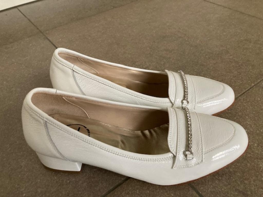 SCHOENEN CLAiR de LUNE wit M39, ANDERE, Schoenen met lage hakken, Wit, Nieuw