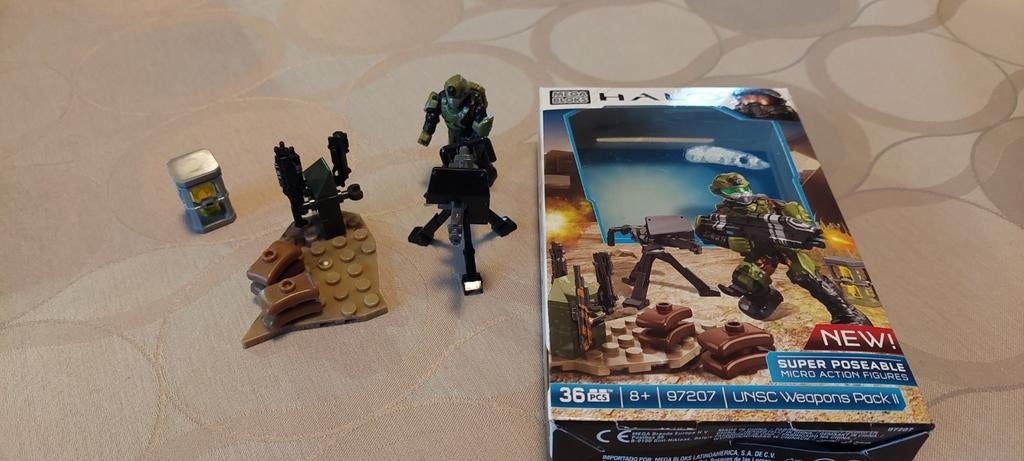 Mega Blocks - Halo - UNSC Weapons Pack II, Ophalen of Verzenden, Zo goed als nieuw