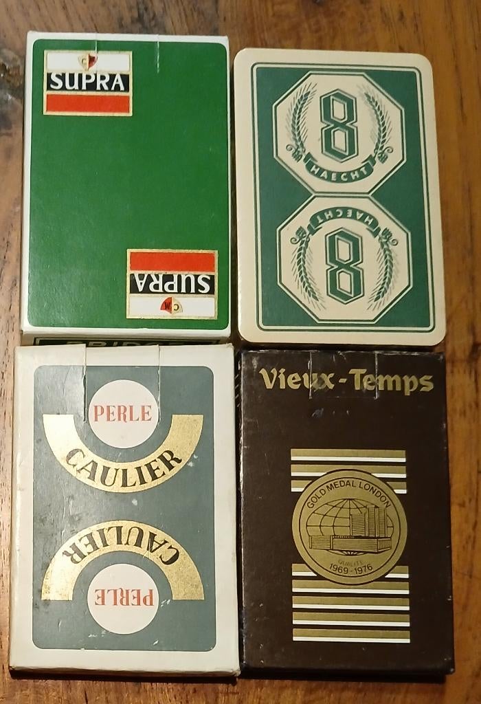 Cartes à jouer, bières, Envoi