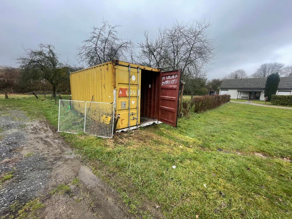Container à louer bien étanche, Enlèvement ou Envoi, Comme neuf, 500 cm ou plus, 200 à 400 cm