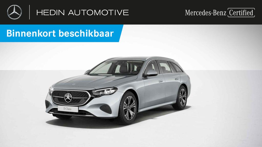 Mercedes-Benz E-Klasse 220 D Break Luxury Line Distronic | D, Autos, Argent ou Gris, Entreprise, Carnet d'entretien, 5 portes