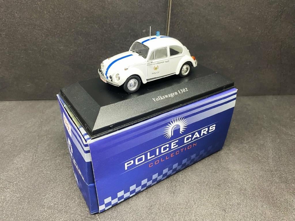 VOLKSWAGEN Coccinelle 1302 Police VW 1/43 Ixo UH Neuve+Boite, Enlèvement ou Envoi, Neuf, Voiture, Universal Hobbies