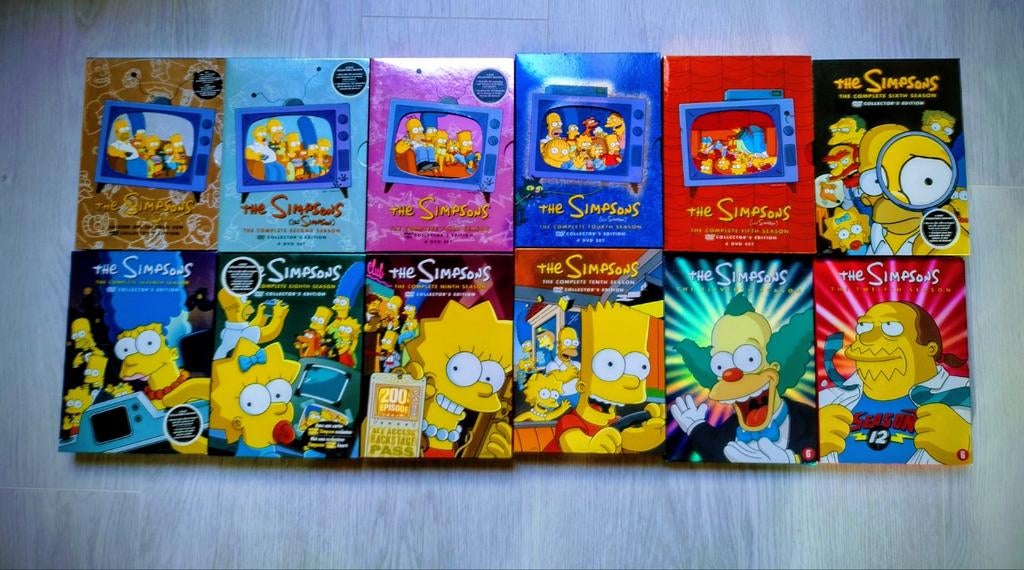 Coffrets DVD Les Simpsons en parfait état, Enlèvement ou Envoi