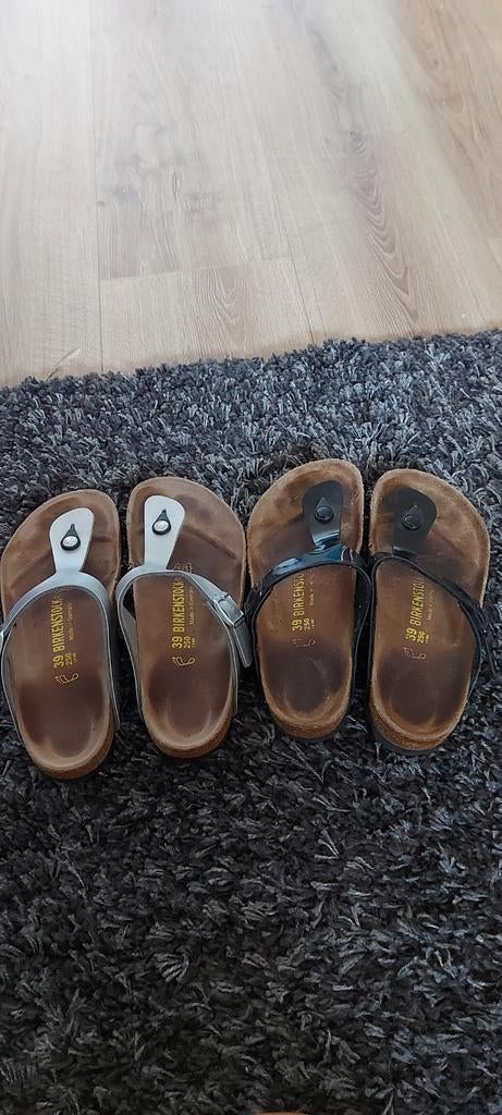 Birkenstock teenslippers, Enlèvement ou Envoi, Noir