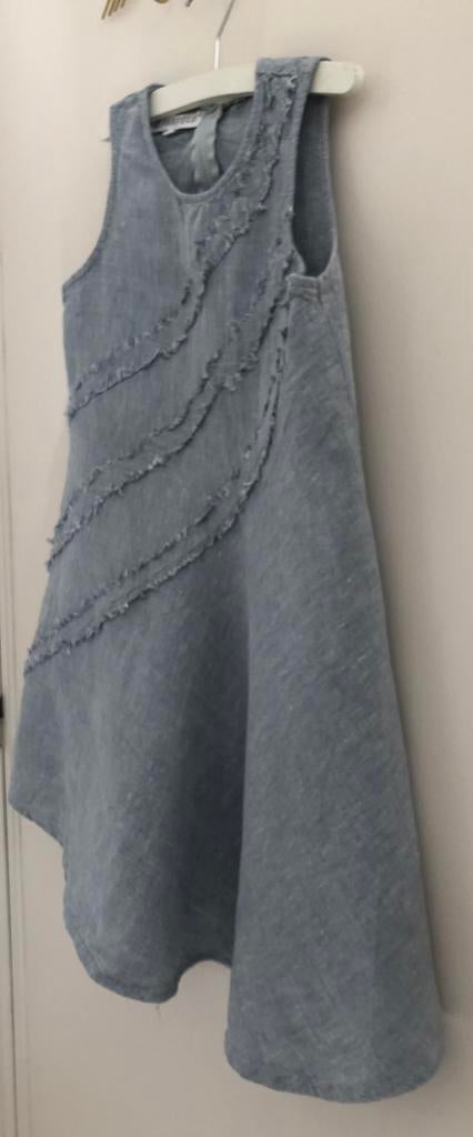 robe d'été en lin 116, Enlèvement ou Envoi, Utilisé, Fille, Robe ou Jupe