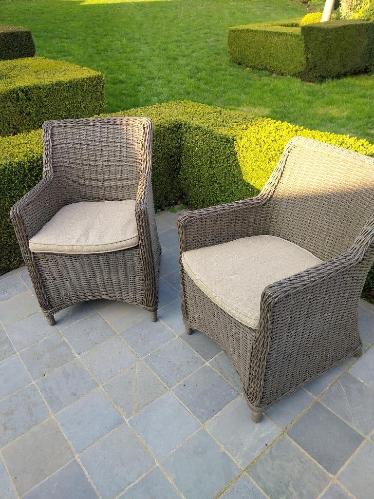 Tuinstoelen, Enlèvement, Comme neuf, Osier