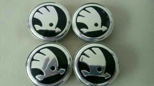 Cache-moyeux Skoda 56 mm 60 mm 65 mm, Autos : Divers, Enjoliveurs, Neuf, Enlèvement ou Envoi