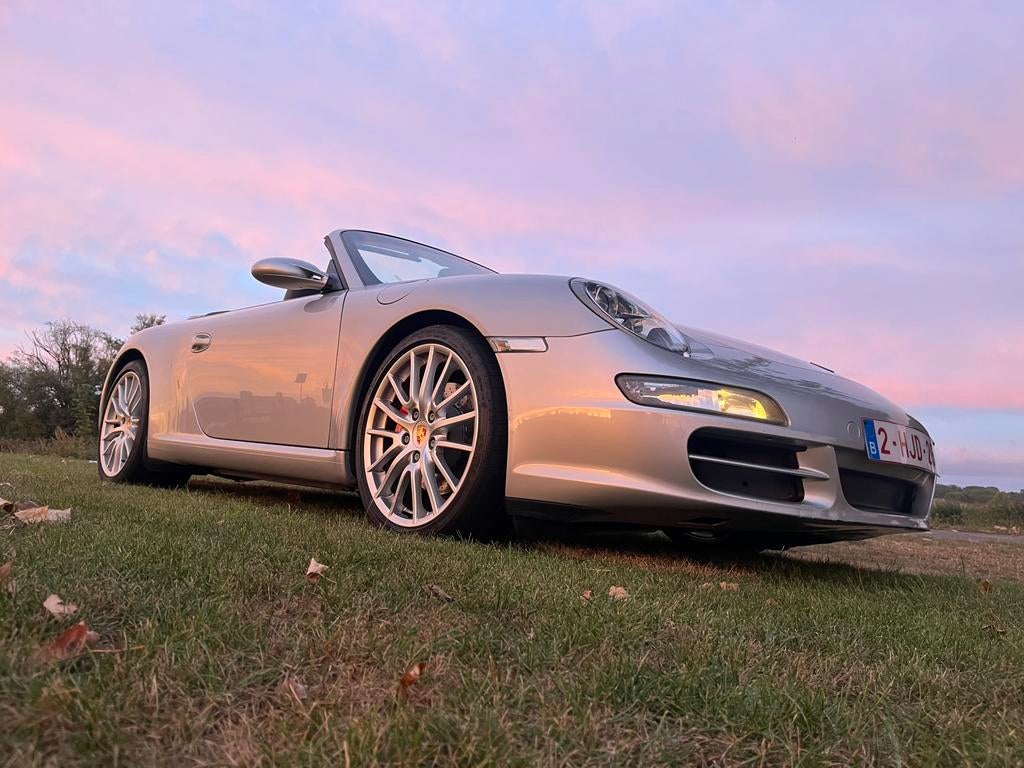 Porsche 997 Carrera S cabriolet boite manuelle, Autos, Argent ou Gris, Achat, 3824 cm³, Cabriolet