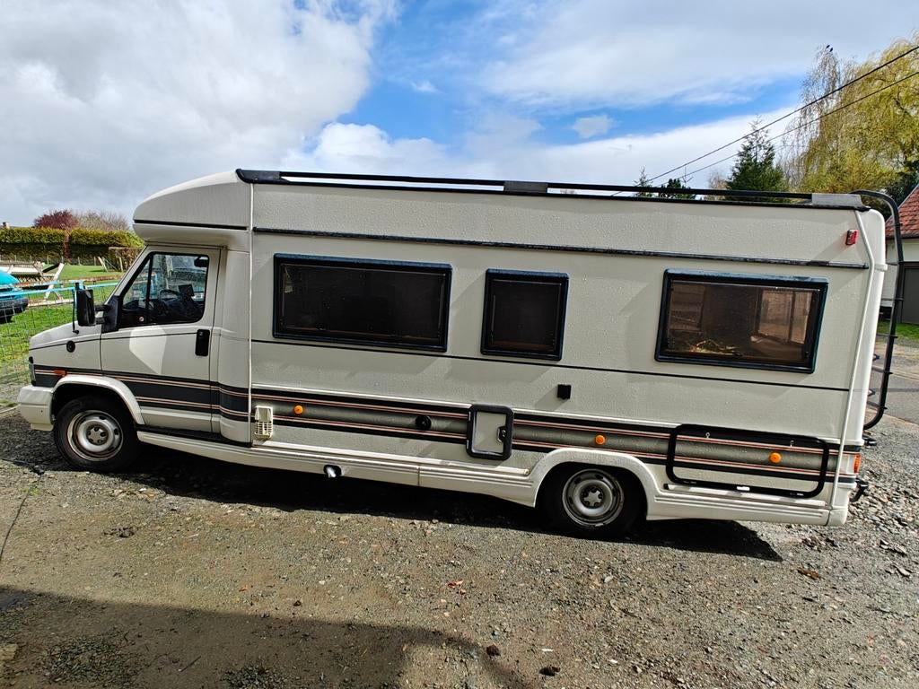 Fiat Burstner 2.5TD, 2e eignr, 110.000km, 1992, gekeurd VVK, Caravans en Kamperen, Fiat, Boiler, Diesel, Particulier