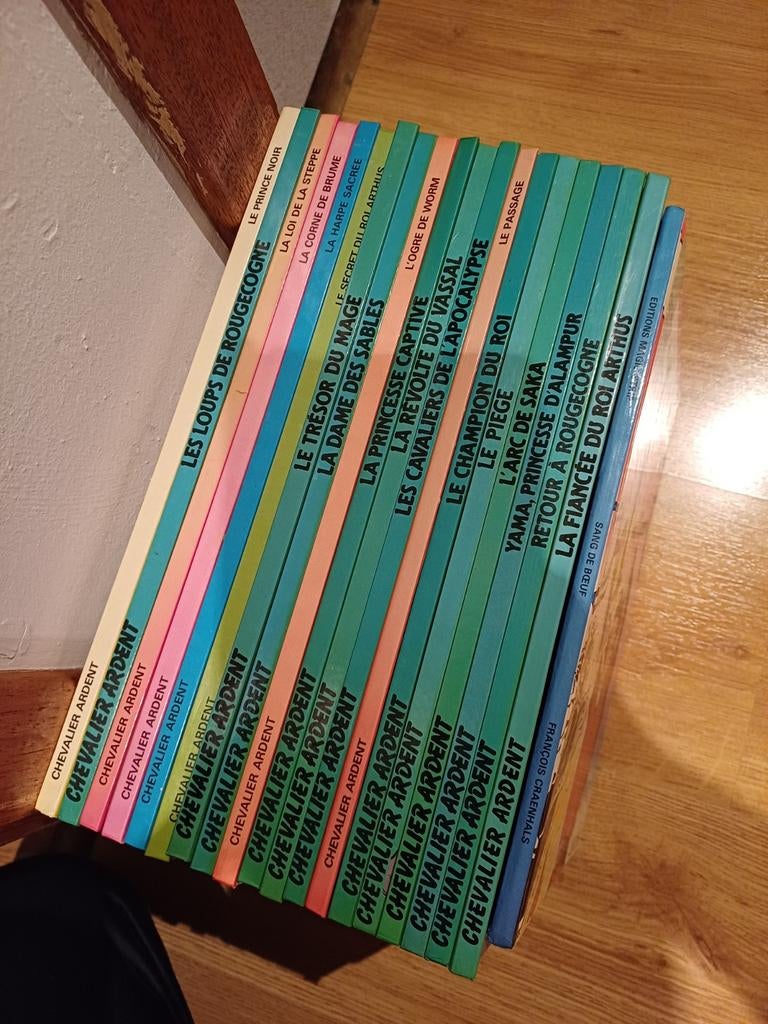 Bd Chevalier Ardent 1 à 19 + une hors série, Livres, BD, Série complète ou Série, Enlèvement ou Envoi, Comme neuf, François Craenhals