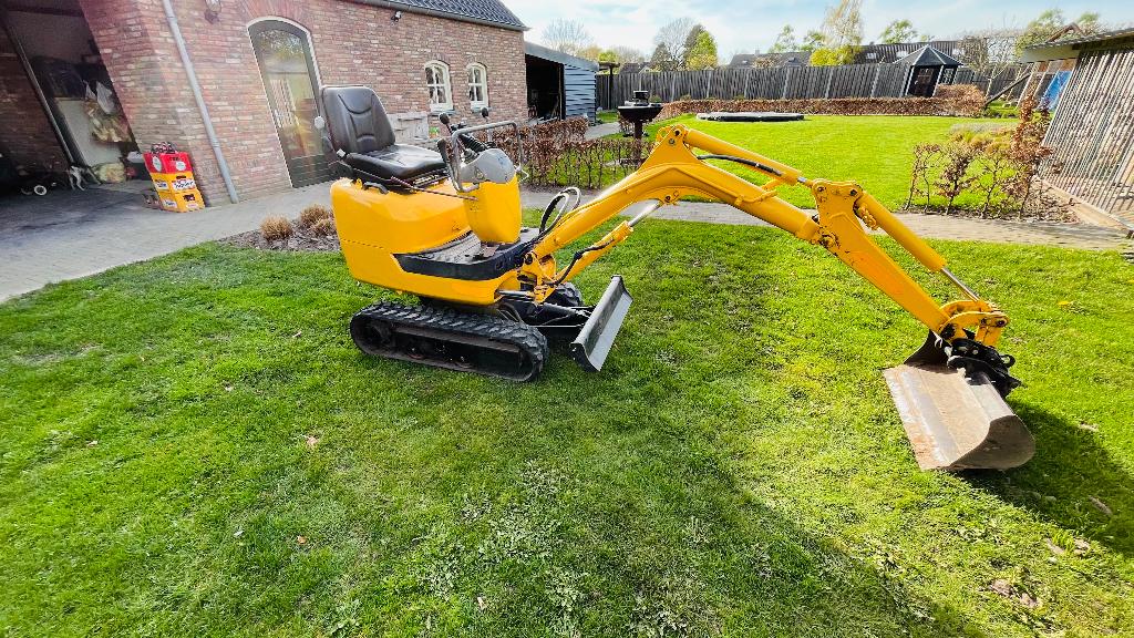 Minigraver Komatsu kubota Grondverzet, Ophalen, Gebruikt