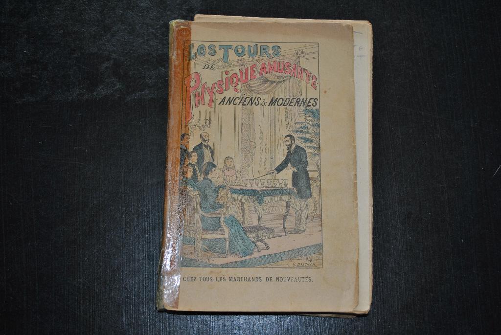 GASTON ROBERT LES TOURS DE PHYSIQUE AMUSANTE 1896 MAGIE RARE, Livres, Enlèvement ou Envoi, Autres sciences, Utilisé, GASTON ROBERT