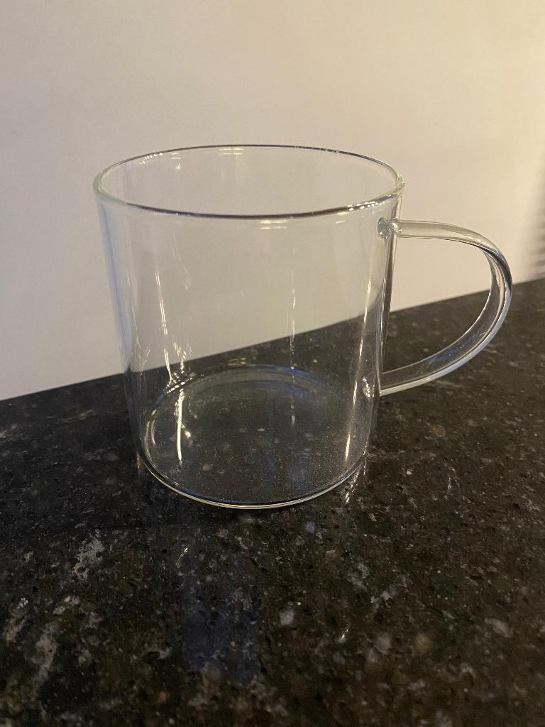 Thee tassen, 10 stuks, Ophalen, Zo goed als nieuw, Glas, Glas of Glazen