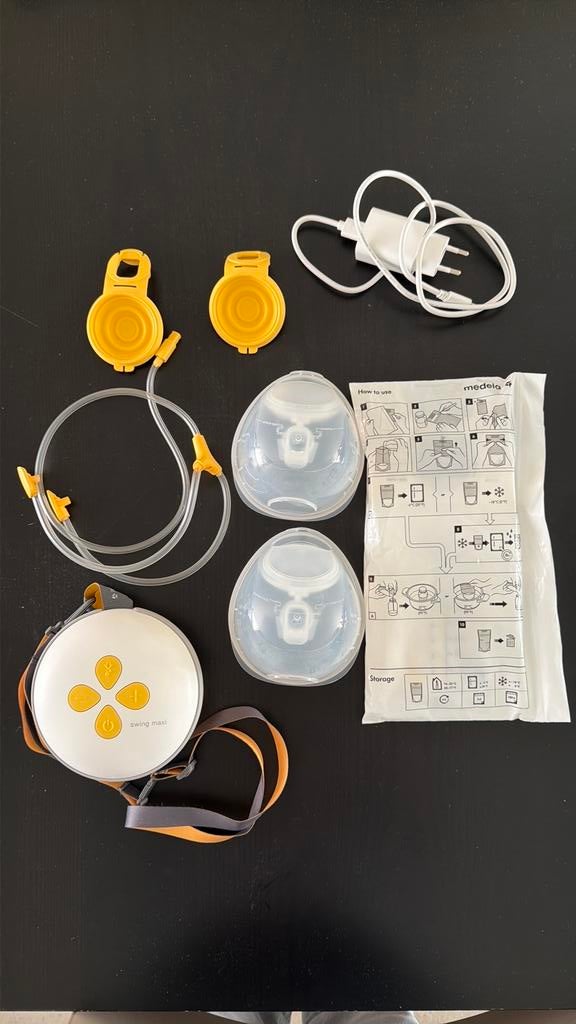 Medela swing maxi (inclusief bewaarzakjes!), Enlèvement, Utilisé, Tire-lait