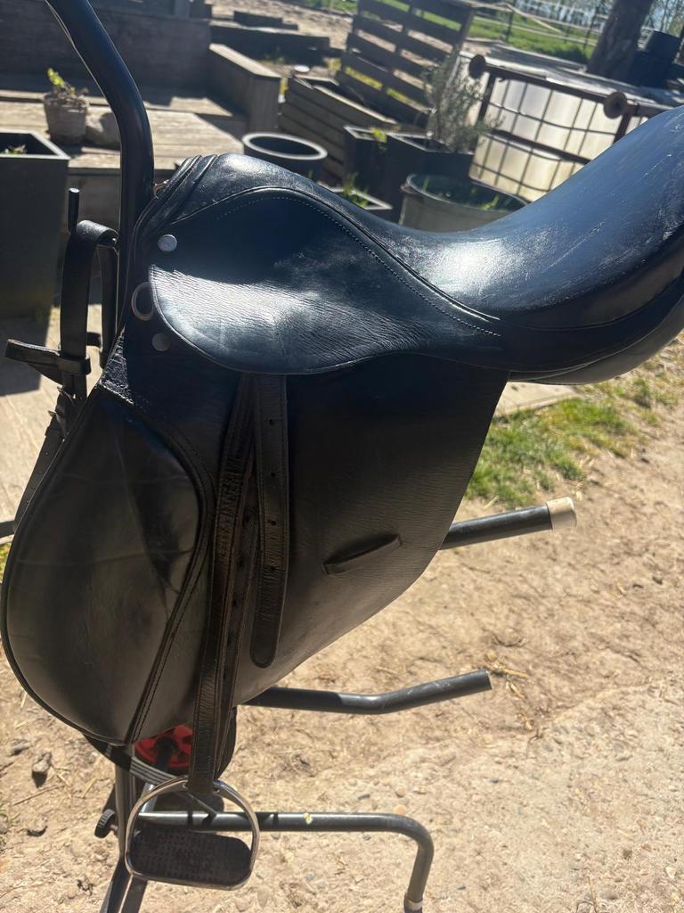 Ponyzadel + bit, Dieren en Toebehoren, Ophalen, Gebruikt