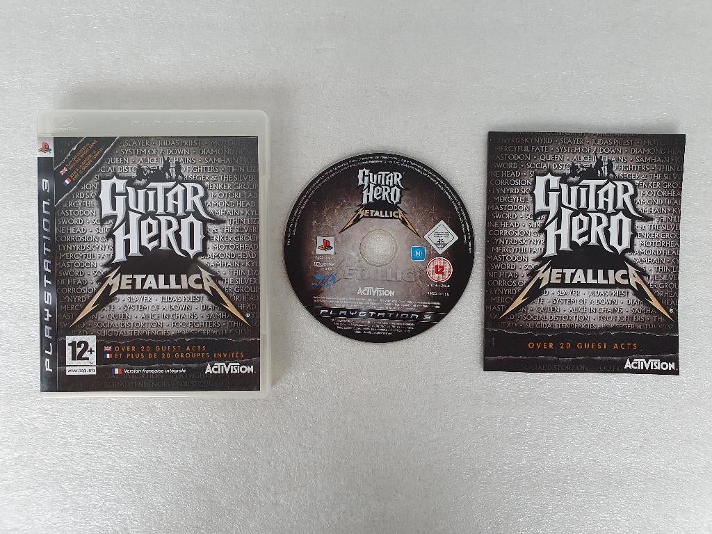 PS3: Guitar Hero - Metallica, Enlèvement ou Envoi, Utilisé