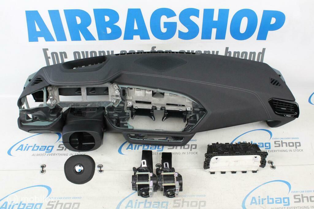 Airbag set Tableau de bord M HUD couture blanc BMW Z4 G29, Enlèvement ou Envoi, Utilisé