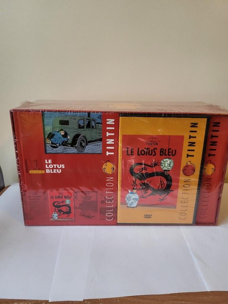Coffret Collector TINTIN- Le Lotus Bleu - Neuf sous Blister, Enlèvement ou Envoi