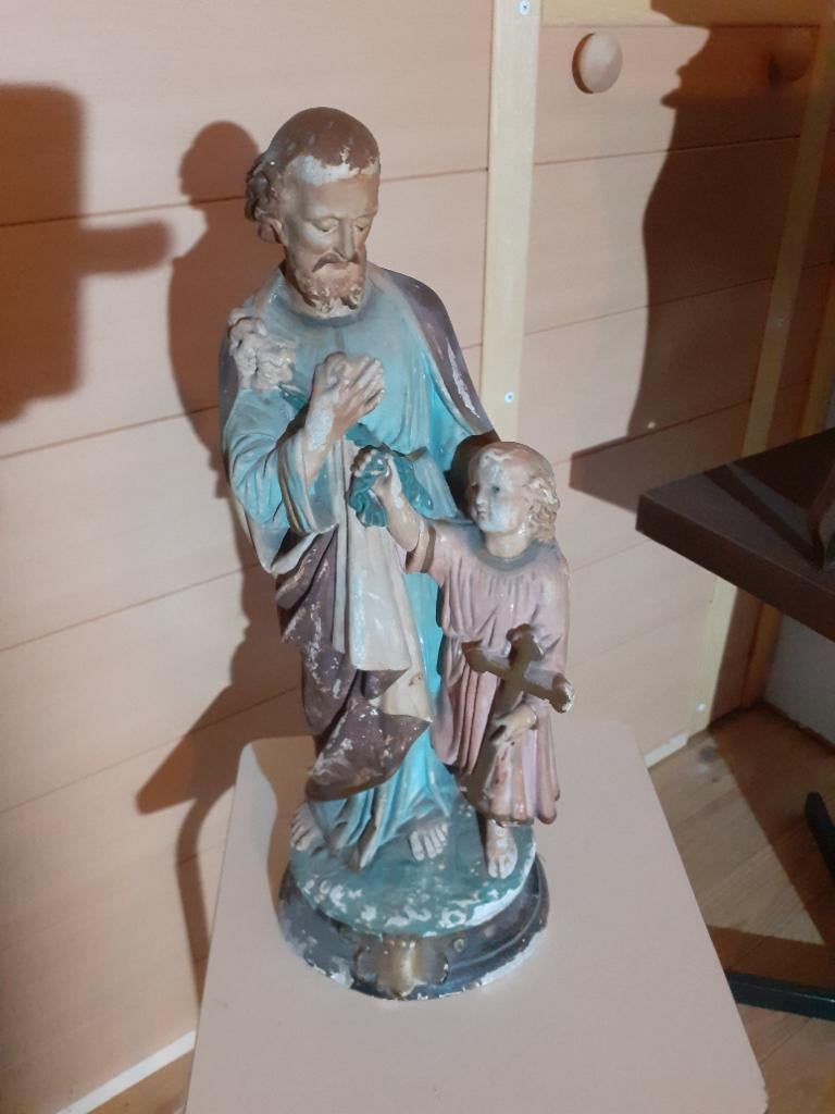 H Jozef met kind Jezus, Enlèvement