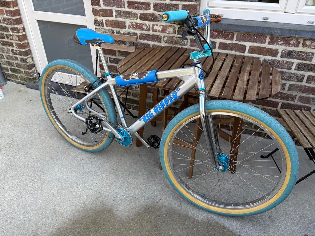 Se Bikes Big Ripper 29inch wheeliebike wheelifiets, Fietsen en Brommers, Fietsen | Crossfietsen en BMX, Ophalen, Zo goed als nieuw