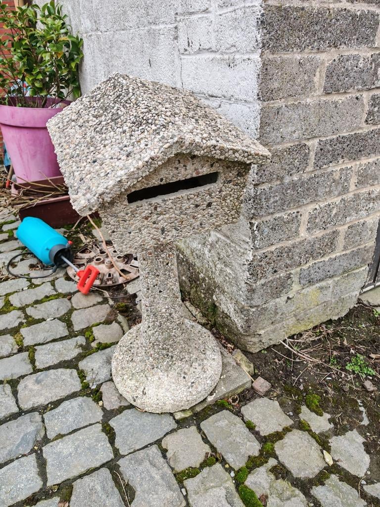 Betonnen brievenbus, Tuin en Terras, Brievenbussen, Ophalen