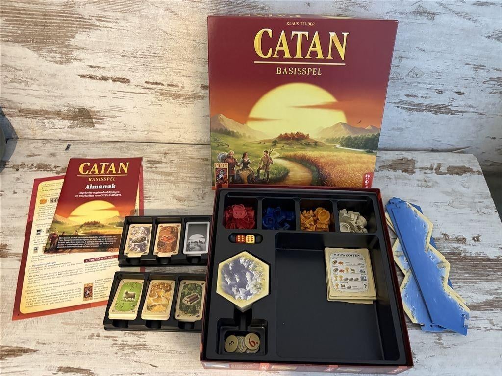 Catan basisspel - s2098, Hobby & Loisirs créatifs, Jeux de société | Jeux de plateau, Envoi, Comme neuf