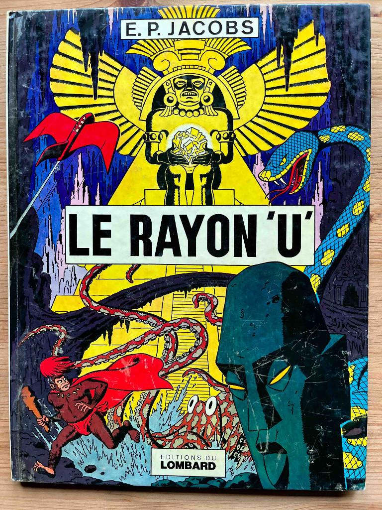 THE RAY U Edgar P. JACOBS 1974, Boeken, Stripverhalen, Gelezen, Edgar P. Jacobs, Eén stripboek, Ophalen of Verzenden