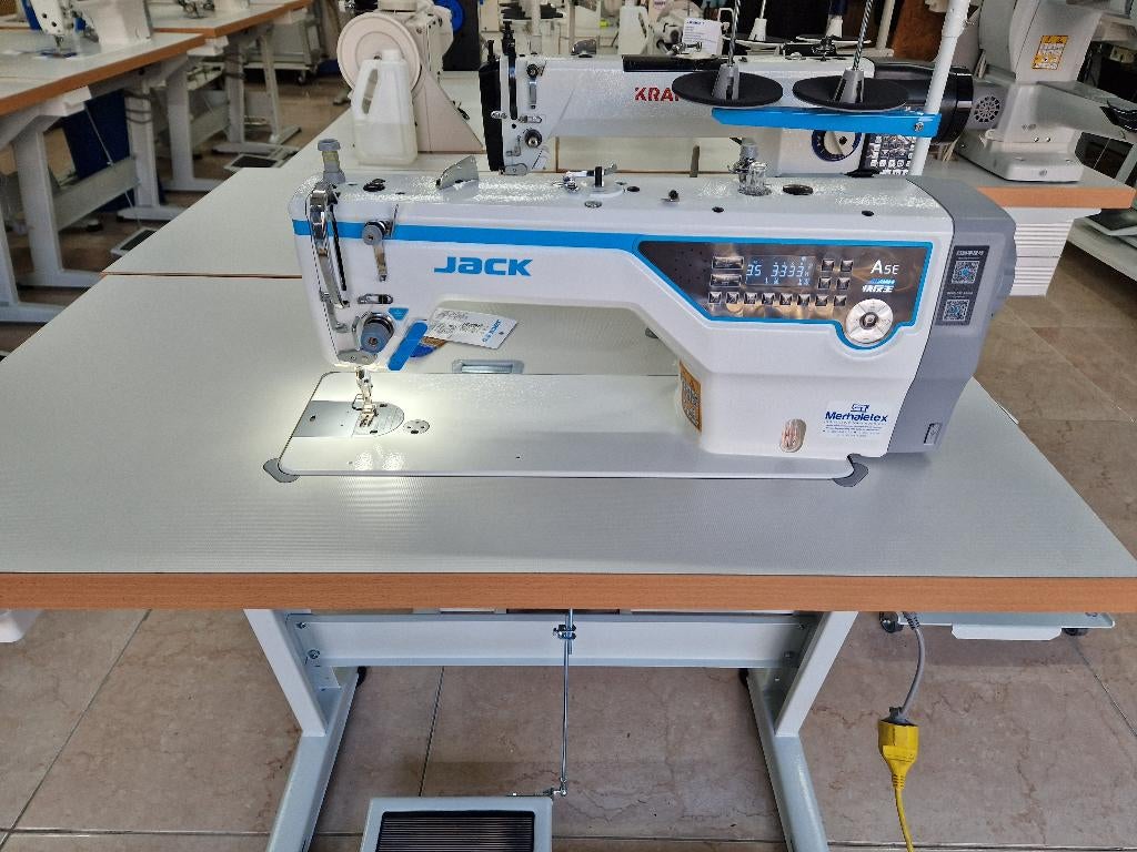 Jack A5-E Full Automaat Industriële Naaimachine, Hobby en Vrije tijd, Nieuw, Naaimachine, Industrieel, Ophalen