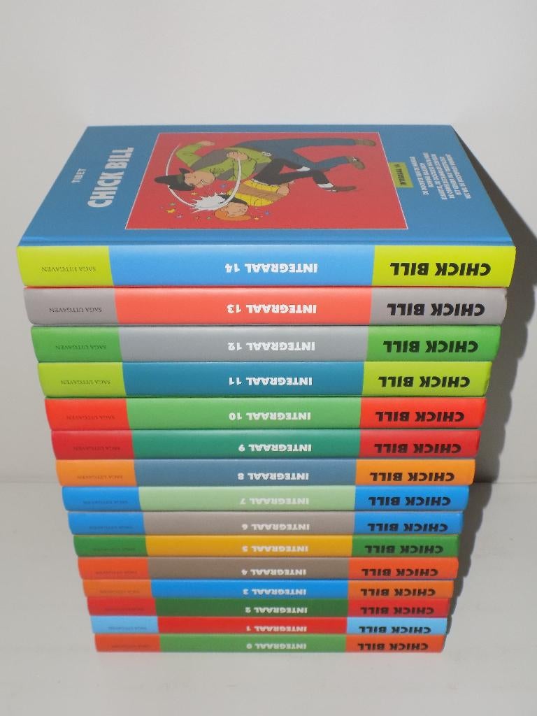 Chick Bill ~ Complete serie Integrale hardcovers 0 t/m 14, Complete serie of reeks, Ophalen of Verzenden, Zo goed als nieuw