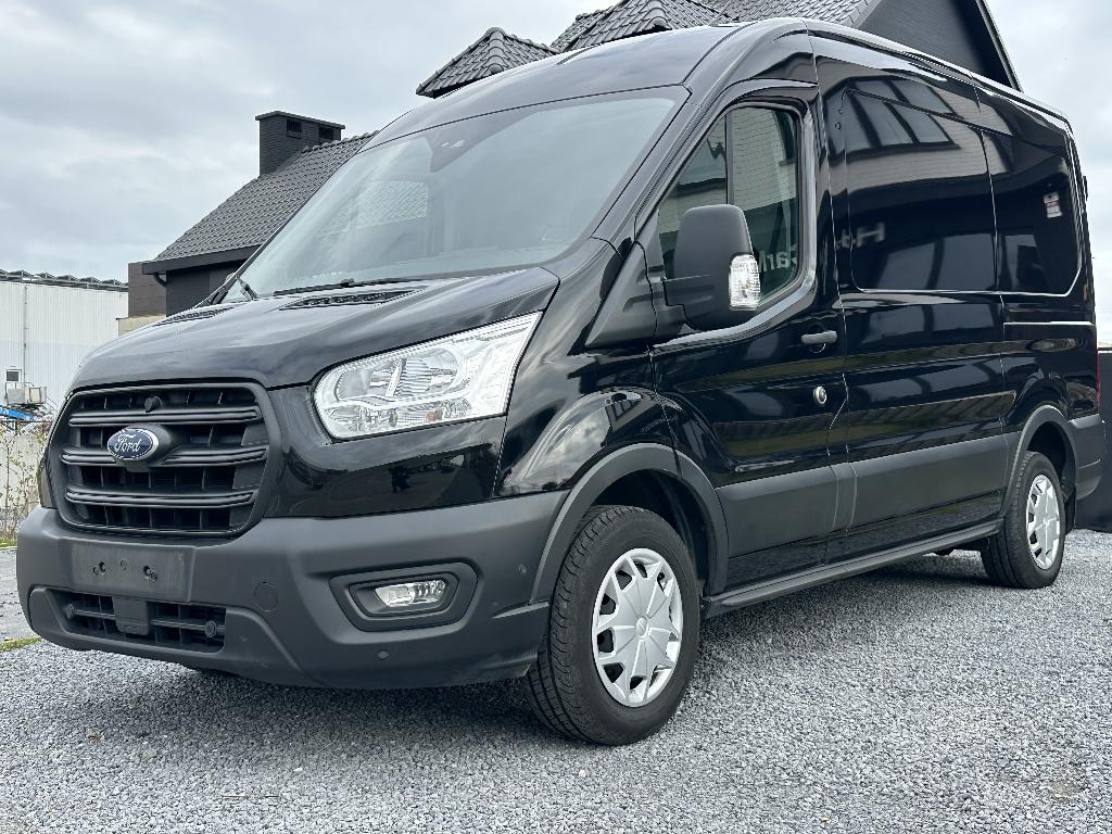 Ford Transit 2.0 TDCi L2H2 *Automaat*Apple CarPlay*Trekhaak*, Autos, Ford, Cuir, Achat, Euro 6, Entreprise