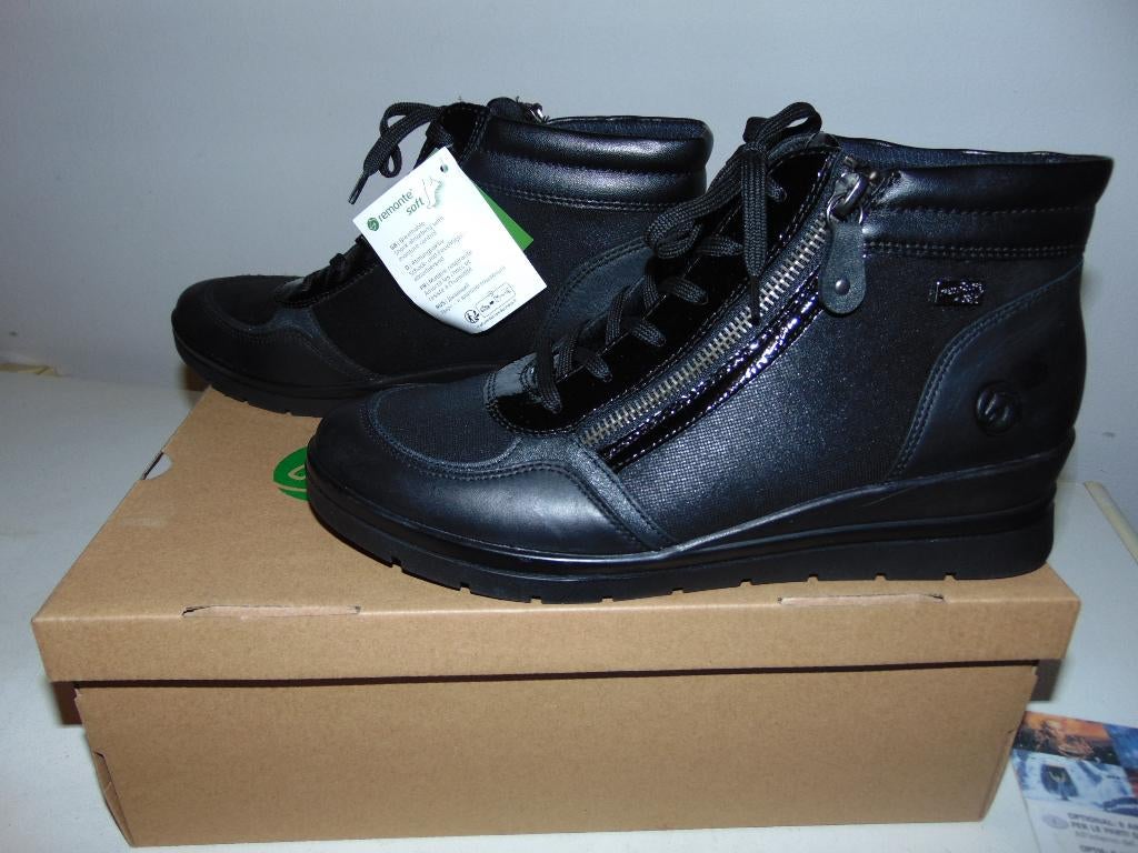 Schoenen Remonte nieuw, Vêtements | Femmes, Chaussures, Neuf, Chaussures basses, Noir, Enlèvement ou Envoi