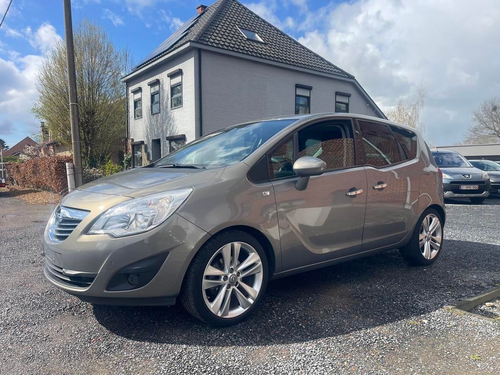 Opel Meriva 1.4 Essence,Turbo Cosmo,Cuir,Gps,Radar,Cruise..., Autos, Cuir, Euro 5, 139 g/km, Boîte manuelle
