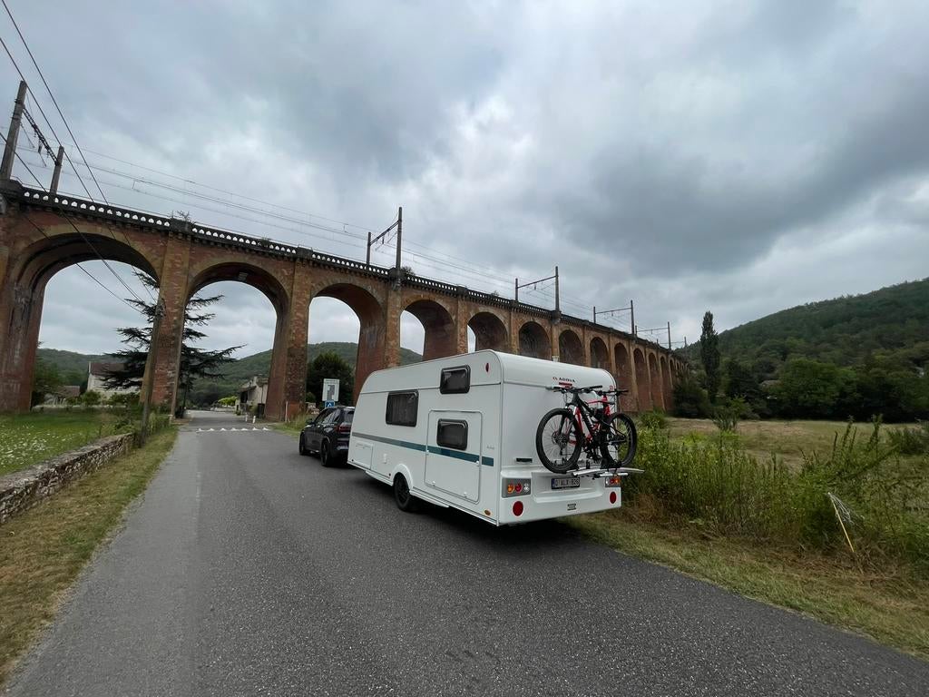 Adria aviva 522 pt - verona unicovoortent - airco - fietsrek, Jusqu'à 6, Adria, Airco, Lits superposés