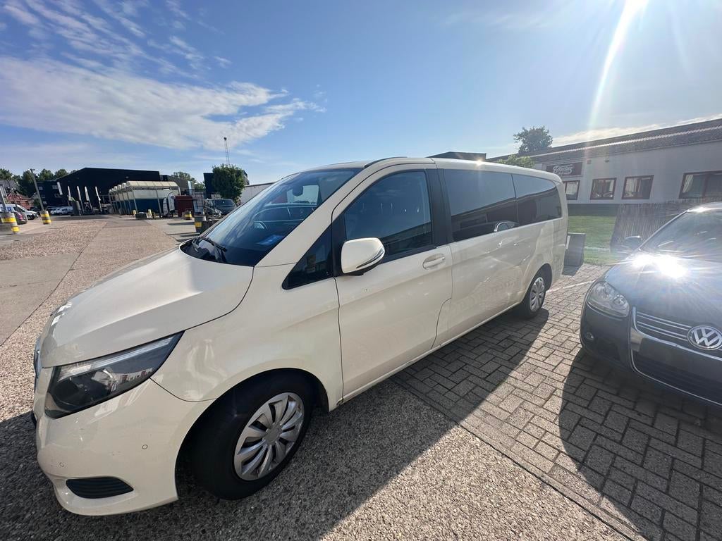 MB V klasse V220, Auto's, Mercedes-Benz, Zwart, Diesel, Particulier, Te koop