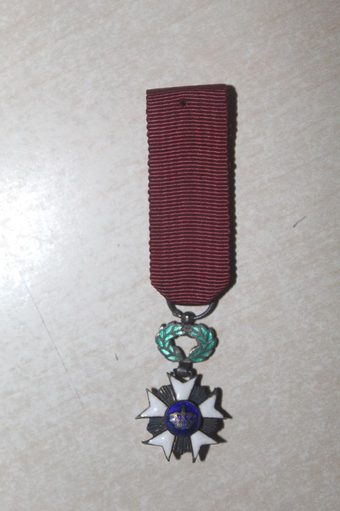 Miniatuur Kroonorde, Verzamelen, Militaria | Algemeen, Ophalen of Verzenden, Landmacht, Lintje, Medaille of Wings