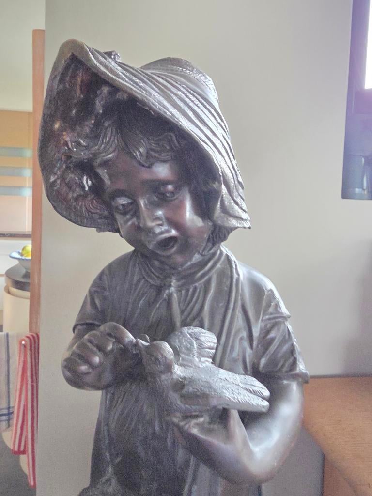 Bronzen beeld, Antiek en Kunst, Ophalen