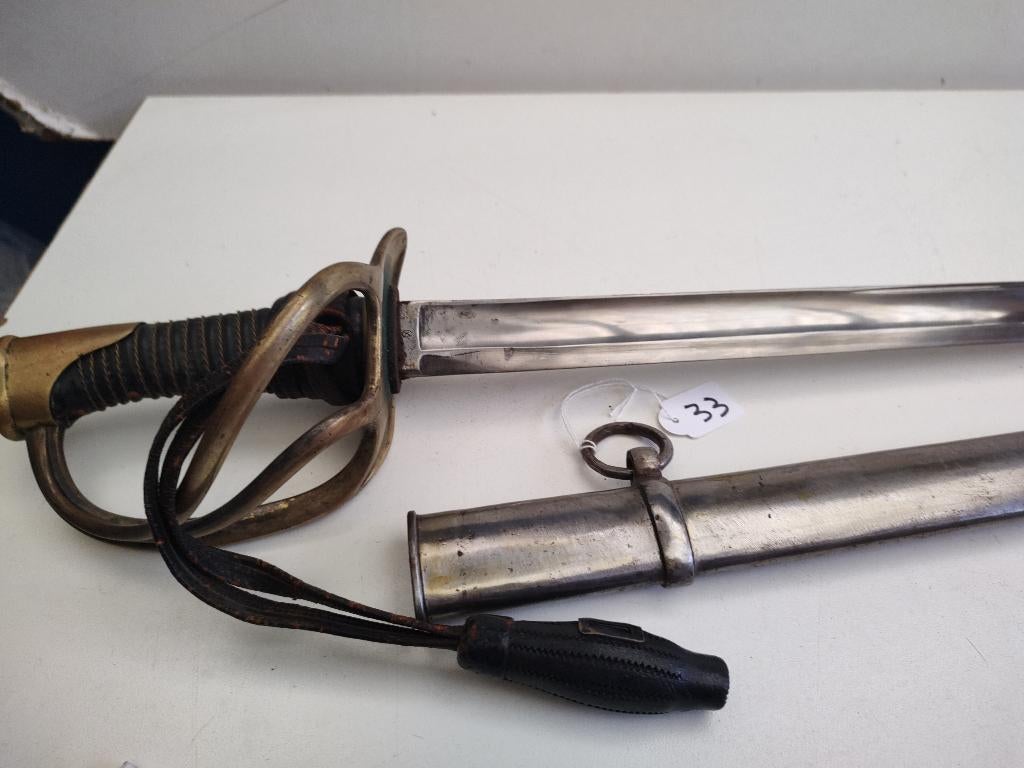 Sabel # 33 - Frankrijk - Cavalerie Légère 1883/1822/1883, Collections, Objets militaires | Général, Envoi