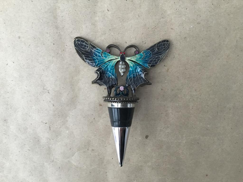 Bouchon de bouteille papillon de style Art Nouveau, Antiquités & Art, Enlèvement ou Envoi