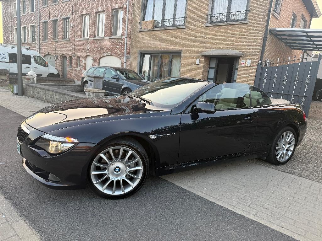 Bmw 650i Individual Series Blauw/Zwart Individual, Auto's, Automaat, Beige, Blauw, Bedrijf