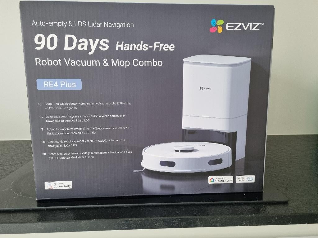 Robotstofzuiger met dweilfunctie NIEUW, Ophalen, Nieuw, Robotstofzuiger