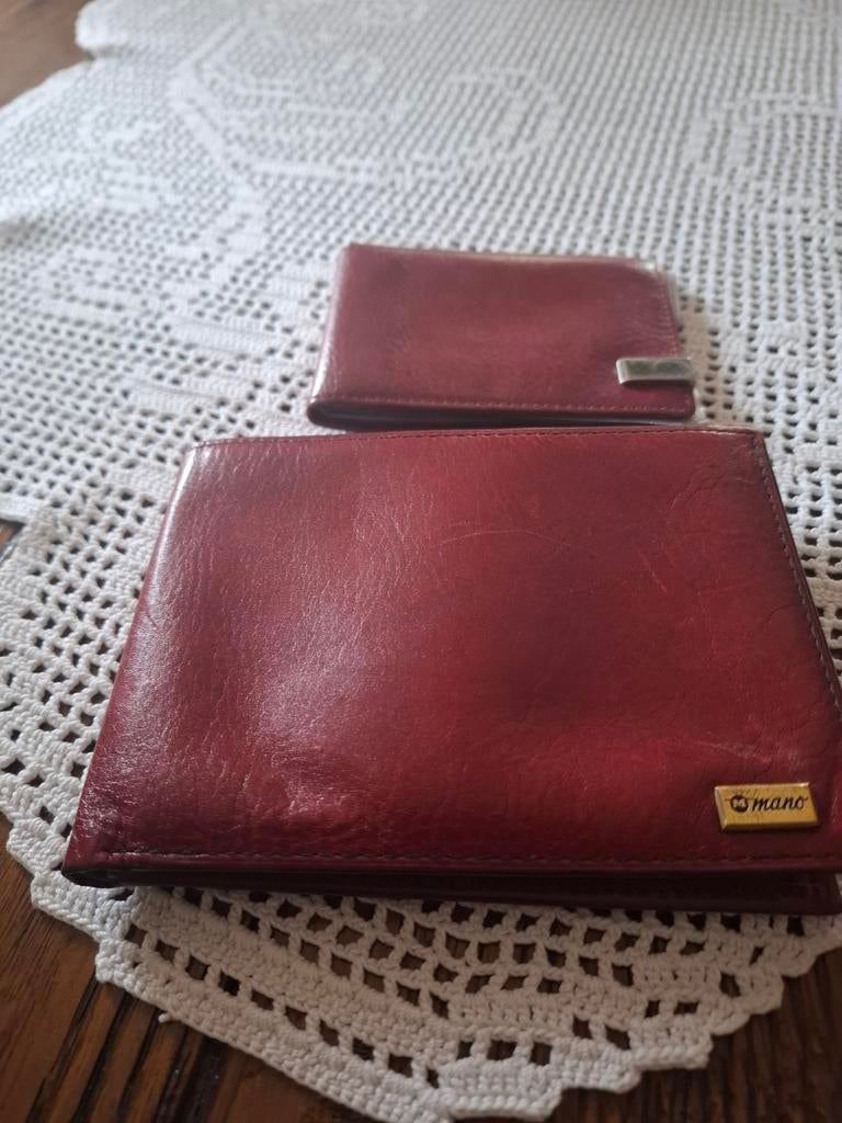 Portefeuille pour homme de la marque Mano, Bijoux, Sacs & Beauté, Enlèvement ou Envoi, Cuir