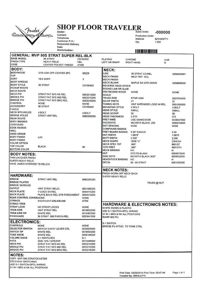 Fender customshop ´50 stratocaster 2012 mvp series, Muziek en Instrumenten, Snaarinstrumenten | Gitaren | Elektrisch, Ophalen of Verzenden