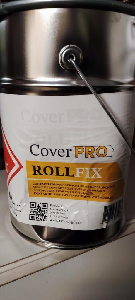 EPDM contactlijm 4 liter, Enlèvement