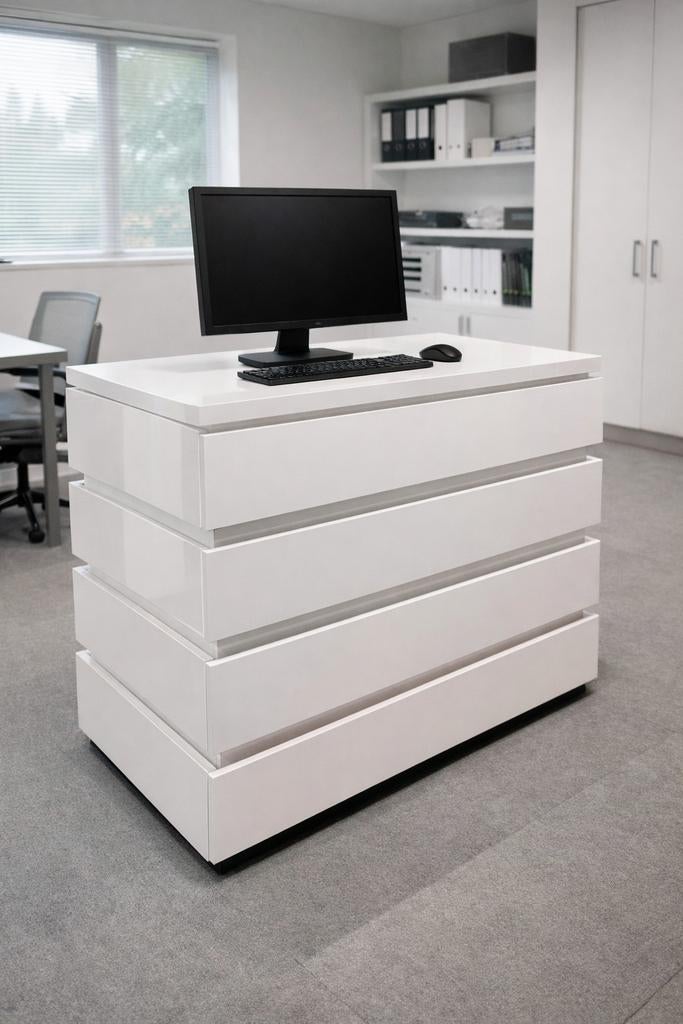 Mooi toonbank balie, Ophalen