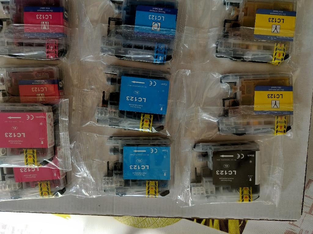 Inktpatronen HP LC123, Computers en Software, Printerbenodigdheden, Ophalen, Nieuw, Cartridge, 1 2 3 inkt